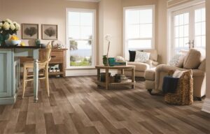 What are the pros and cons of using Vinyl Plank flooring at home?