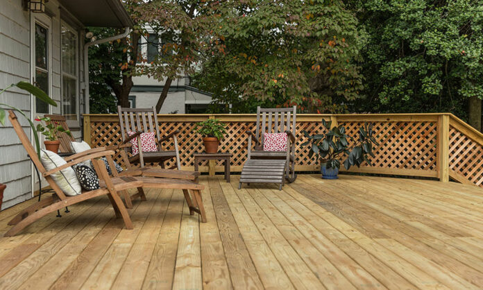 outdoor flooring deck