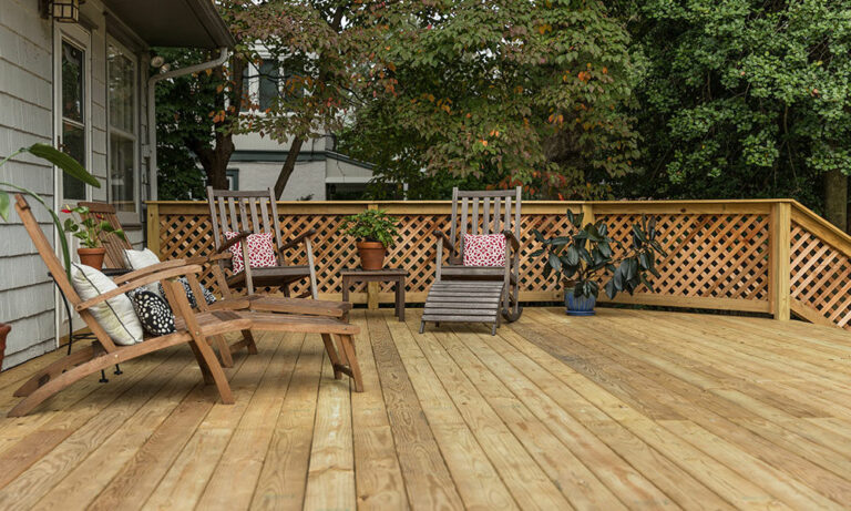 outdoor flooring deck