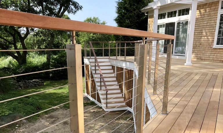 Enjoy Safe and Stylish Living with Expertly Installed Modern Cable Railings
